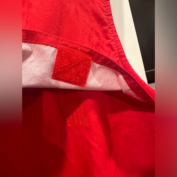 NWT Vintage Men’s NFL Canon Official Camera Red Full Zip Fleece Vest- Size XL - Picture 11 of 12